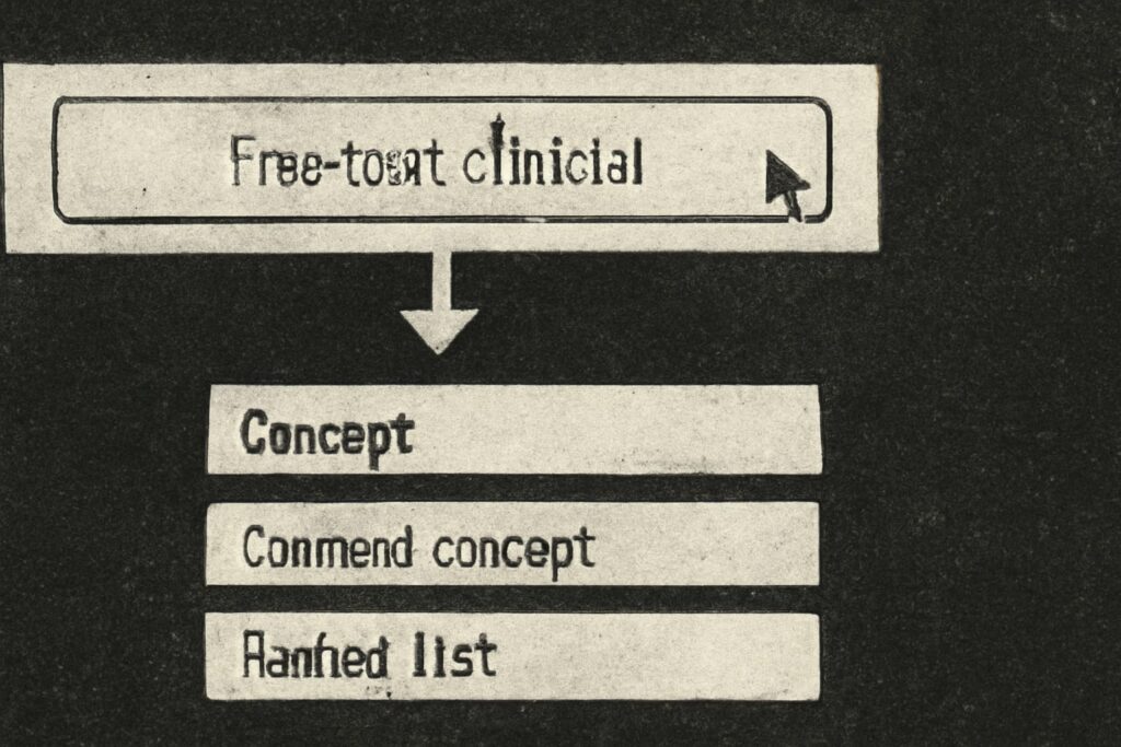 Searching SNOMED CT When You Only Have a Free-Text Symptom