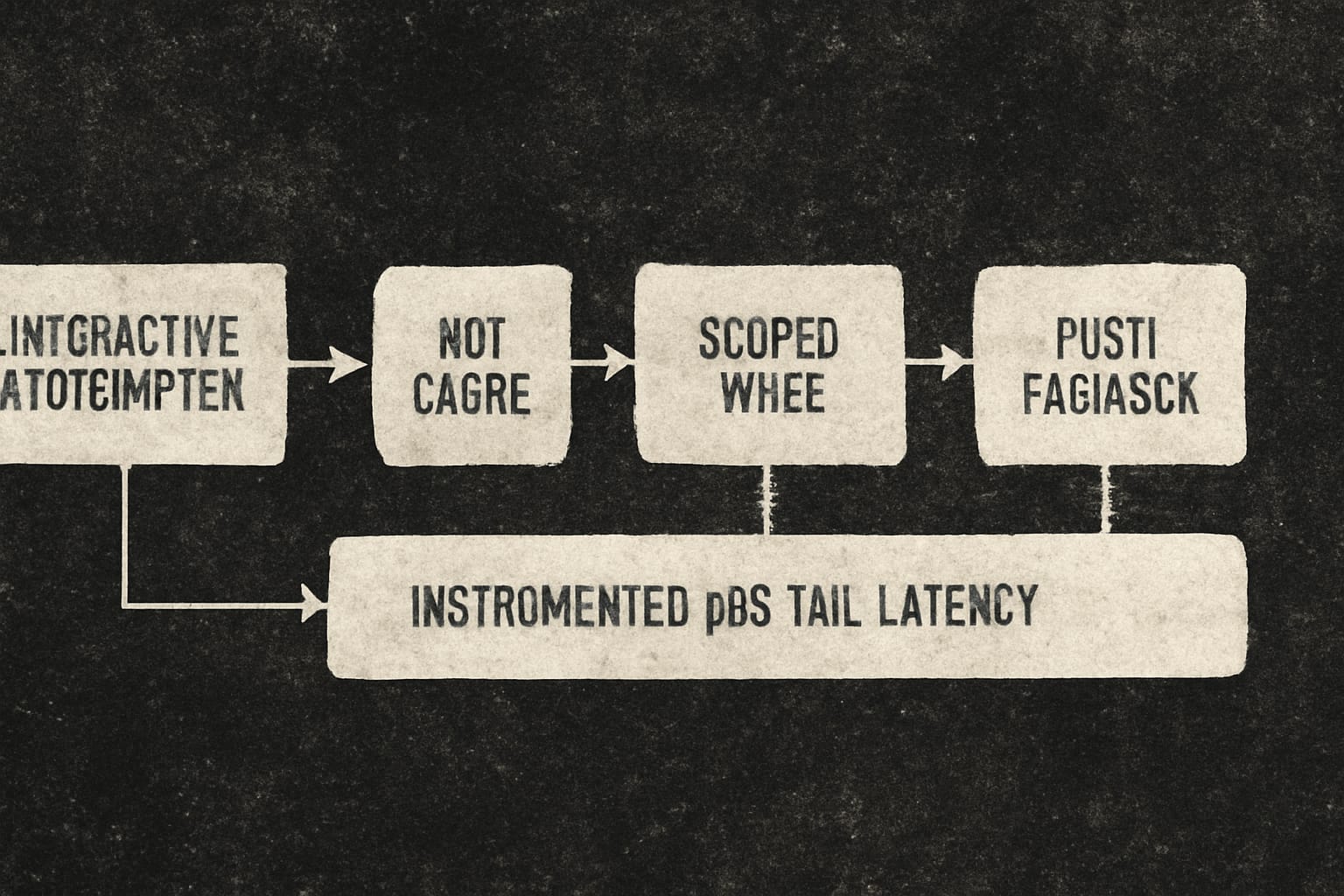 Editorial illustration in duotone-documentary style depicting an interactive SNOMED autocomplete pipeline with hot cache, scoped index, and fuzzy fallback tiers